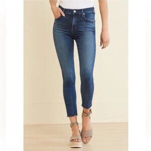 Agolde Women's Skinny Jeans - Dark Blue